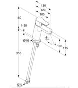 Смеситель для раковины Kludi Pure&Easy 372929165 372929165 фото 2