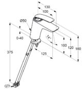 Смеситель для раковины Kludi Balance 520268775 520268775 фото 2