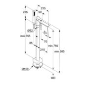 Смеситель для ванны Kludi Zenta SL 485900565 485900565 фото 3