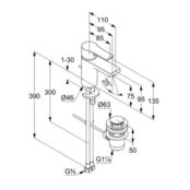 Смеситель для раковины Kludi Zenta SL 482600565 482600565 фото 2