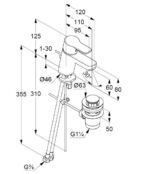 Смеситель для раковины Kludi Pure&Easy 373850565 373850565 фото 2