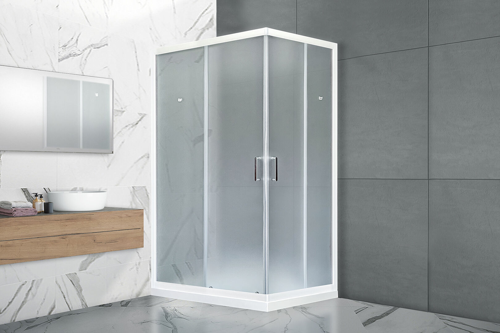 Душевой уголок Royal Bath HPD RB8100HPD-C 100x80 RB8100HPD-C фото 1