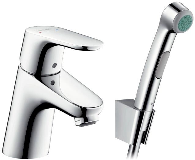 Смеситель с гигиеническим душем Hansgrohe Focus E2 31926000 хром 31926000 фото 1