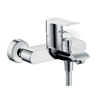 Смеситель для ванны или для душа Hansgrohe Metris 31480000 хром