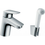 Смеситель с гигиеническим душем Hansgrohe Logis 71290000 хром 71290000 фото 1