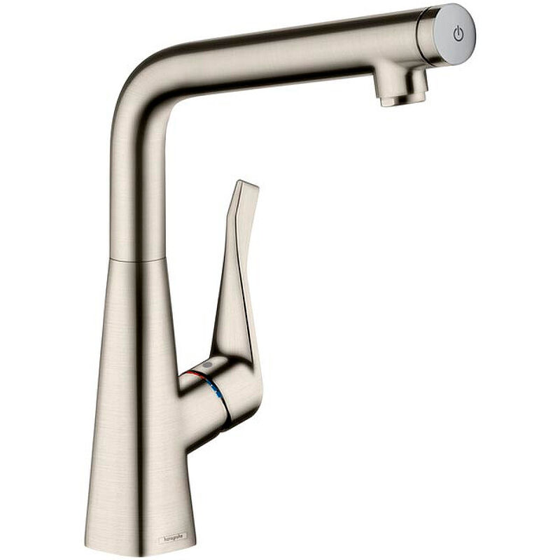 Смеситель для кухни Hansgrohe Metris Select 14883800 сталь 14883800 фото 1