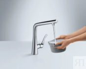 Смеситель для кухни Hansgrohe Metris Select 14883000 хром 14883000 фото 2