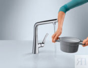 Смеситель для кухни Hansgrohe Metris Select 14883000 хром 14883000 фото 4