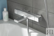 Смеситель для ванны или для душа Hansgrohe Ecostat E 15774000 хром 15774000 фото 4