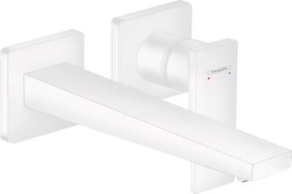 Смеситель для раковины Hansgrohe Metropol 32526700
 белый матовый