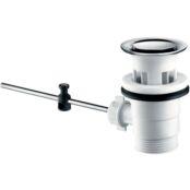 Смеситель для раковины Hansgrohe Vernis Shape 100 71561670 со сливным гарни 71561670 фото 5