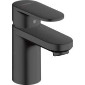 Смеситель для раковины Hansgrohe Vernis Blend 100 71580670 матовый черный 71580670 фото 1