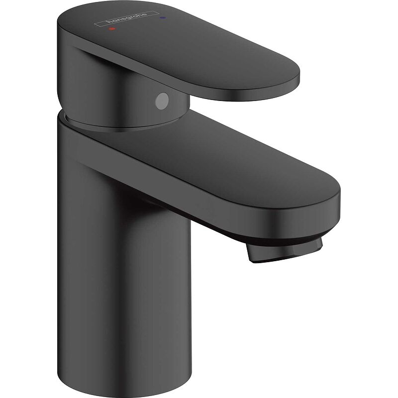 Смеситель для раковины Hansgrohe Vernis Blend 70 71558670 матовый черный 71558670 фото 1