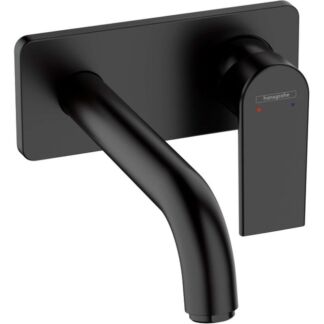 Смеситель для раковины Hansgrohe Vernis Shape 71578670 матовый черный