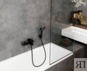 Смеситель для ванны и душа Hansgrohe Vernis Blend ВМ 71440670 матовый черны 71440670 фото 4