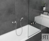 Смеситель для ванны и душа Hansgrohe Vernis Shape ВМ 71450670 матовый черны 71450670 фото 2