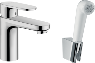 Смеситель для раковины Hansgrohe Vernis Blend 71215000 хром с гигиеническим