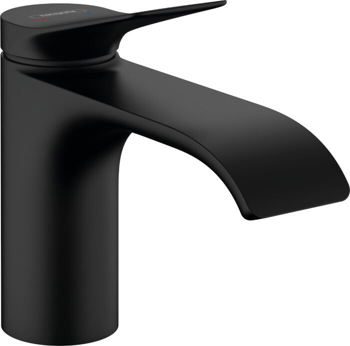 Смеситель для раковины Hansgrohe Vivenis 80 75012670 матовый черный 75012670 фото 1