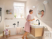 Смеситель для раковины Hansgrohe Rebris S 210 72536670 черный матовый 72536670 фото 4