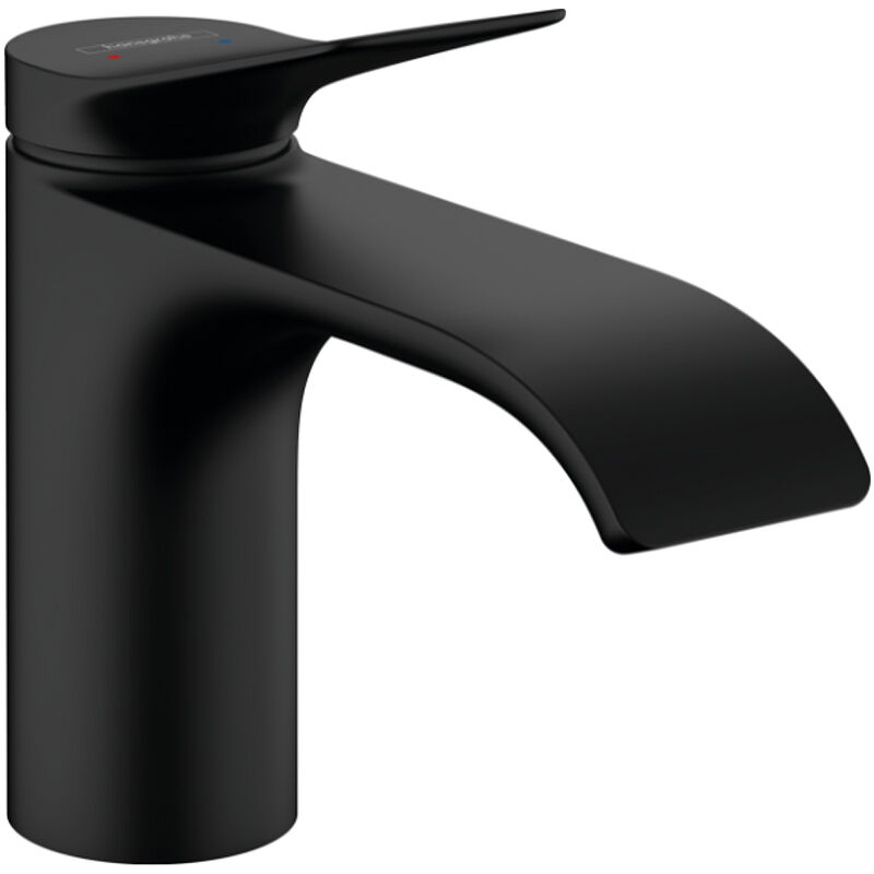 Смеситель для раковины Hansgrohe Vivenis 75010670 черный матовый, с донным 75010670 фото 1