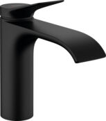 Смеситель для раковины Hansgrohe Vivenis 75020670 черный матовый, с донным 75020670 фото 1