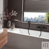 Смеситель для ванны с душем Hansgrohe Vivenis 75420670 черный матовый 75420670 фото 4