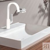 Смеситель для раковины Hansgrohe Vivenis 210 75032700 белый матовый 75032700 фото 2