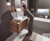 Смеситель для раковины Hansgrohe Vivenis 210 75032700 белый матовый 75032700 фото 4