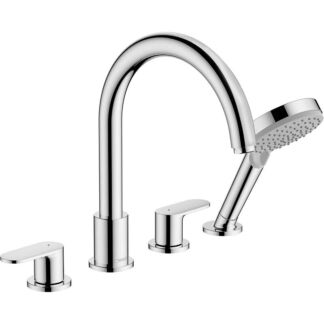 Смеситель для ванны и душа Hansgrohe Vernis Blend 71456000 хром