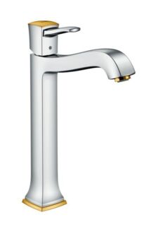 Смеситель для раковины Hansgrohe Metropol Classic 31303090 хром-золото