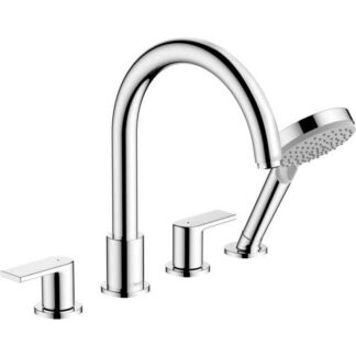 Смеситель для ванны и душа Hansgrohe Vernis Shape 71459000 хром