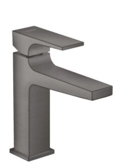 Смеситель для раковины Hansgrohe Metropol Push-Open 32507340
 черный хром