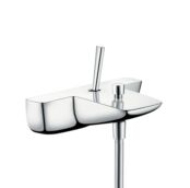 Смеситель для ванны или для душа Hansgrohe PuraVida 15472000 белый, хром 15472000 фото 2