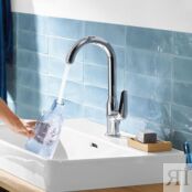 Смеситель для раковины Hansgrohe Novus 71128000
 хром 71128000 фото 3