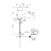 Смеситель для биде Ideal Standard Ceraplan B0713AA B0713AA фото 2