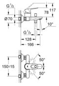 Смеситель для ванны или для душа Grohe BauLoop 23341000 23341000 фото 2