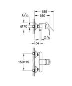 Смеситель для душа Grohe BauLoop 23340000 23340000 фото 2