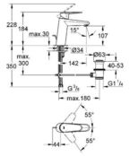 Смеситель для раковины Grohe 23448002 23448002 фото 2