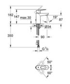 Смеситель для раковины Grohe BauLoop 23336000 23336000 фото 2