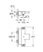 Смеситель для ванны или для душа Grohe 34464001 34464001 фото 5