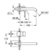 Смеситель для раковины Grohe Essence 19408001 19408001 фото 2