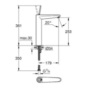 Смеситель для раковины Grohe 23428000 23428000 фото 3