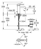 Смеситель для раковины Grohe Essence 23589001 23589001 фото 3