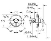 Смеситель для душа Grohe Concetto 32213001 32213001 фото 2