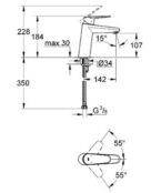 Смеситель для раковины Grohe 23449002 23449002 фото 2