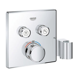 Смеситель для душа Grohe Grohtherm SmartControl 29125000 со встроенным держ