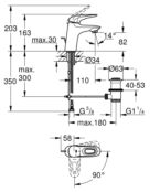 Смеситель для раковины Grohe Eurostyle 23374003 23374003 фото 3