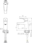 Смеситель для раковины Bravat Vega F1119177CP F1119177CP фото 2