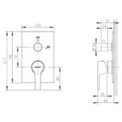 Смеситель для душа Bravat Prolate P69219CP-2-ENG P69219CP-2-ENG фото 2