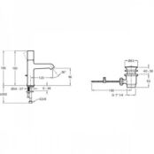 Cмеситель для раковины Jacob Delafon Rivoli E24323-CP E24323-CP фото 2